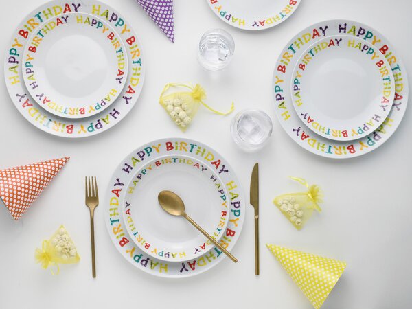 JEDÁLENSKÝ SERVIS, porcelán Creatable - Online Only bytové doplnky, Online Only