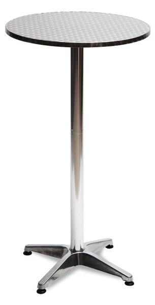 DEMA Bistro stolík výškovo nastaviteľný 70/111 cm