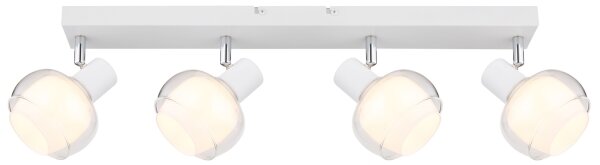 Globo 54309-4W - Bodové svietidlo TOKKI 4xE14/40W/230V biela
