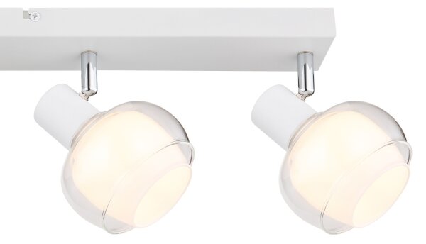 Globo 54309-4W - Bodové svietidlo TOKKI 4xE14/40W/230V biela
