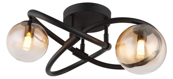 Globo 56141-2D - LED Prisadené stropné svietidlo TUBERIUS 2xG9/3,5W/230V