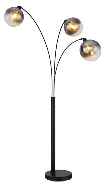 Globo 58227-3B - Stojacia lampa NEWCASTLE 3xE27/60W/230V