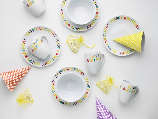RAŇAJKOVÁ SÚPRAVA porcelán keramika Creatable - Jedálenské sety, Online Only