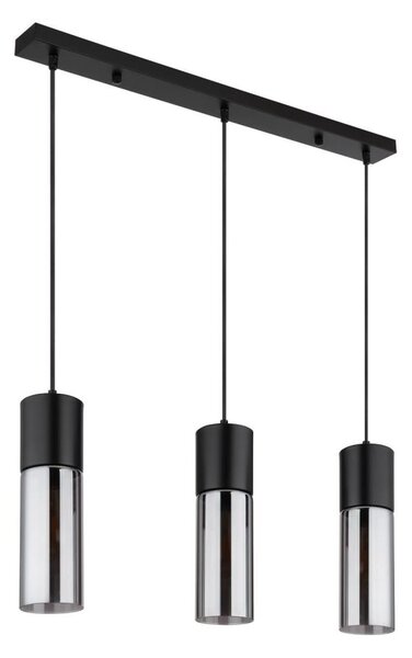 Globo 21000-3HBN - Luster na lankách ANNIKA 3xE27/25W/230V čierna