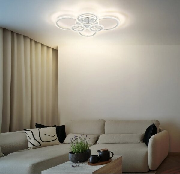 Globo 67366-48 - LED stropné svietidlo SALINAS 48W/230V 60,5x78 cm