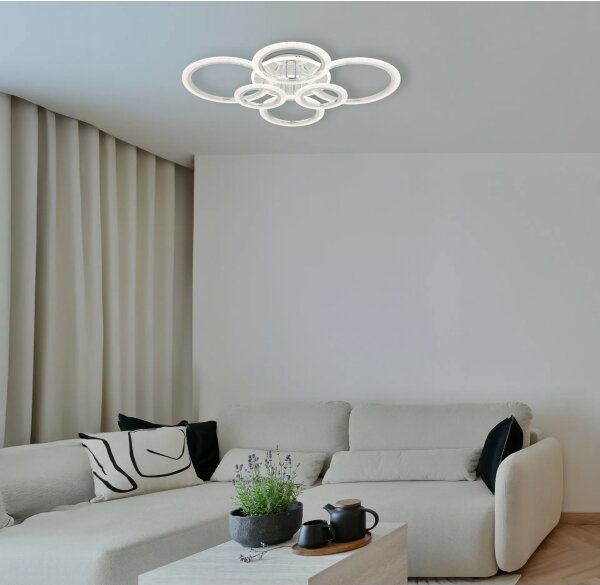 Globo 67366-48 - LED stropné svietidlo SALINAS 48W/230V 60,5x78 cm