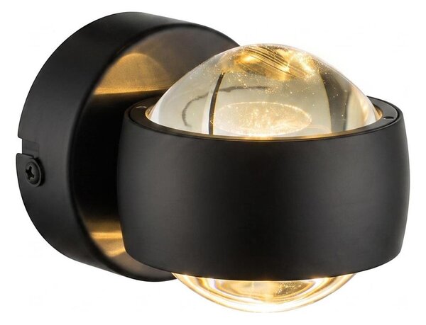 Globo 78290B - LED nástenné svietidlo RANDI LED/7W/230V 3000K čierne