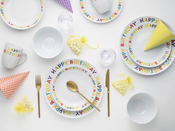 KOMBINOVANÝ SERVIS, 20-dielne, porcelán Creatable - Online Only bytové doplnky, Online Only