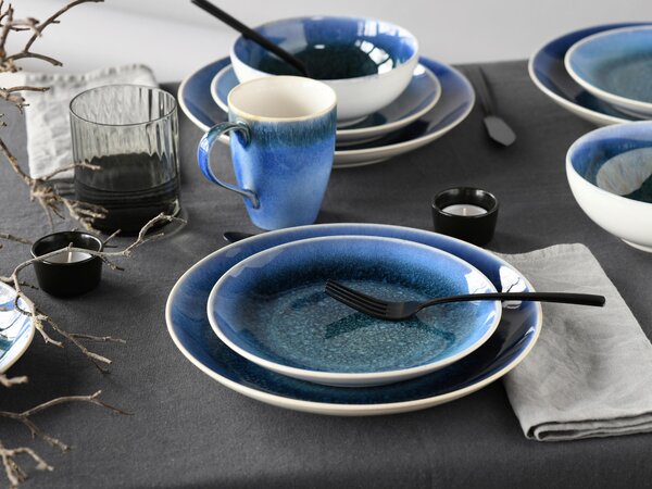 KOMBINOVANÝ SERVIS, 16-dielne, kamenina Creatable - Online Only bytové doplnky, Online Only