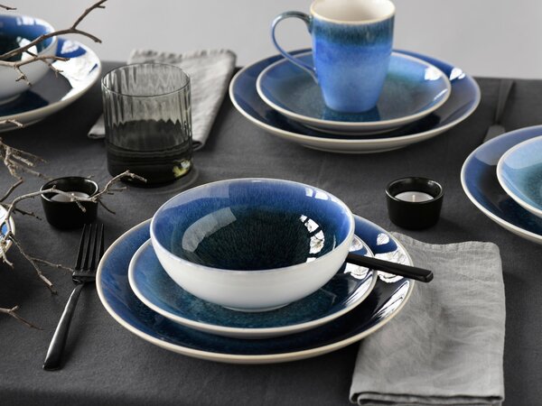 KOMBINOVANÝ SERVIS, 16-dielne, kamenina Creatable - Online Only bytové doplnky, Online Only
