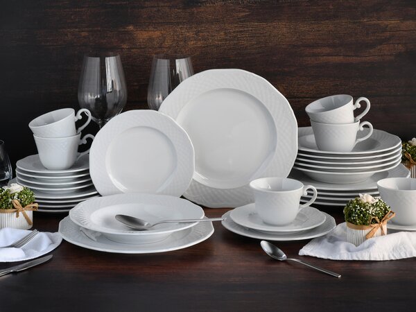 KOMBINOVANÝ SERVIS, 30-dielne, porcelán Creatable - Online Only bytové doplnky, Online Only