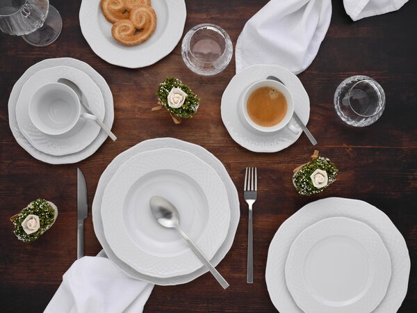 KOMBINOVANÝ SERVIS, 30-dielne, porcelán Creatable - Online Only bytové doplnky, Online Only