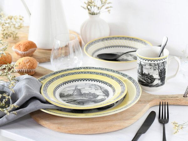 KOMBINOVANÝ SERVIS, 16-dielne, pórovina Creatable - Online Only bytové doplnky, Online Only