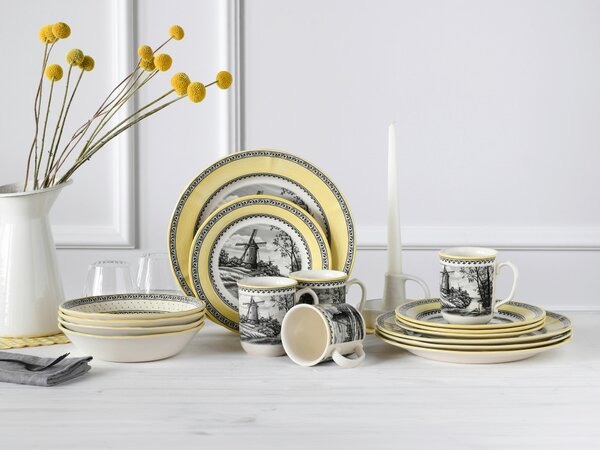 KOMBINOVANÝ SERVIS, 16-dielne, pórovina Creatable - Online Only bytové doplnky, Online Only