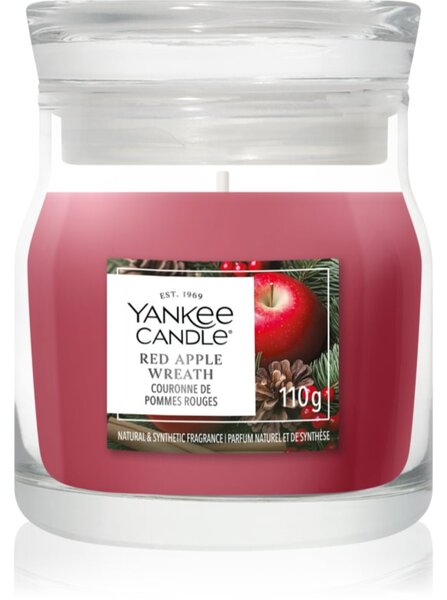Yankee Candle Red Apple Wreath vonná sviečka Signature 110 g