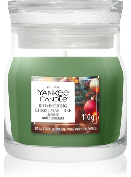Yankee Candle Shimmering Christmas Tree vonná sviečka Signature 110 g