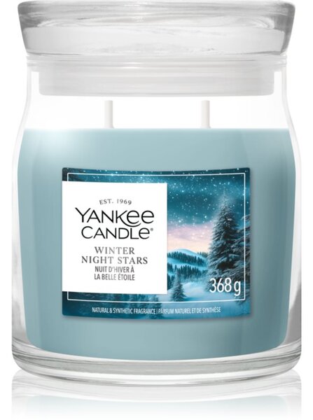 Yankee Candle Winter Night Stars vonná sviečka 368 g