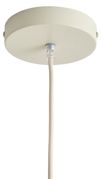 Japandi závesná lampa béžová s látkovým tienidlom 80cm - Papel