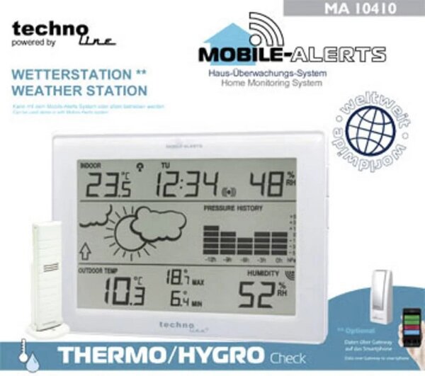 TechnoLine Meteorologické stanice MA10410