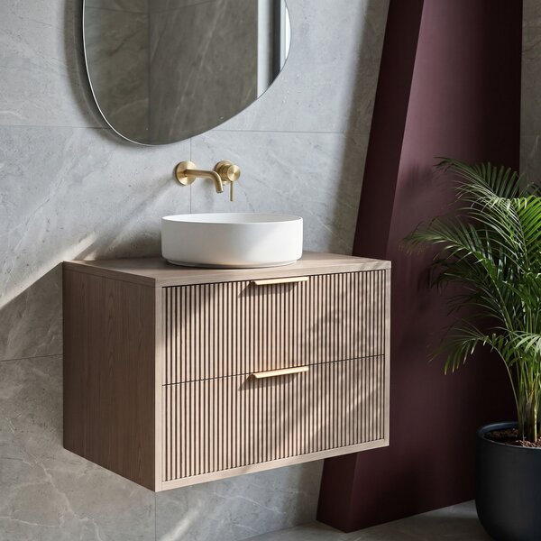 Kúpeľňová skrinka pod umývadlo Rea Mono 60cm Grey Oak