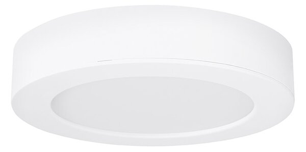 SOLIGHT LED mini panel kúpeľňový 2v1, 3CCT, 18W, 1530lm, IP54, biely