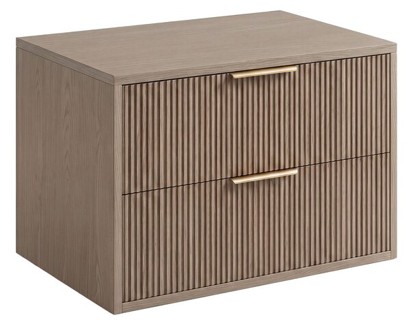 Kúpeľňová skrinka pod umývadlo Rea Mono 60cm Grey Oak