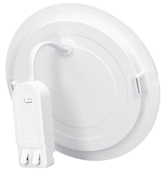 SOLIGHT LED mini panel kúpeľňový 2v1, 3CCT, 24W, 2040lm, IP54, biely