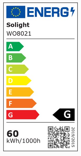 SOLIGHT LED osvetlenie s diaľkovým ovládačom Estela White, 60W, 4500lm, 50cm, CCT