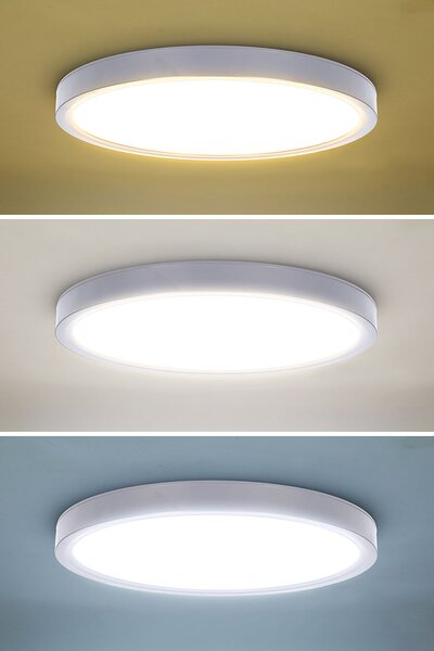 SOLIGHT LED osvetlenie s diaľkovým ovládačom Estela White, 60W, 4500lm, 50cm, CCT
