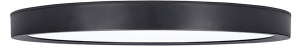 SOLIGHT LED osvetlenie s diaľkovým ovládačom Estela Black, 60W, 4500lm, 50cm, CCT