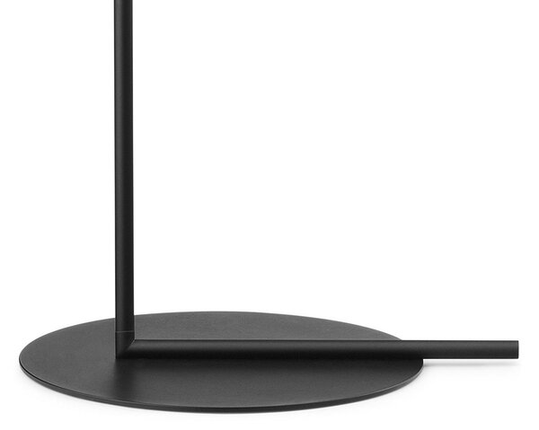 Stojacie Lampa FLOS, IC F2, stmievateľné, Čierna, Obývacia izba, Kov, Dizajnový
