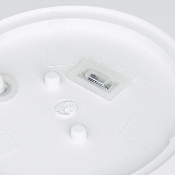 SOLIGHT LED osvetlenie Adrano IP54, 12W, 1020lm, 3CCT, 23cm