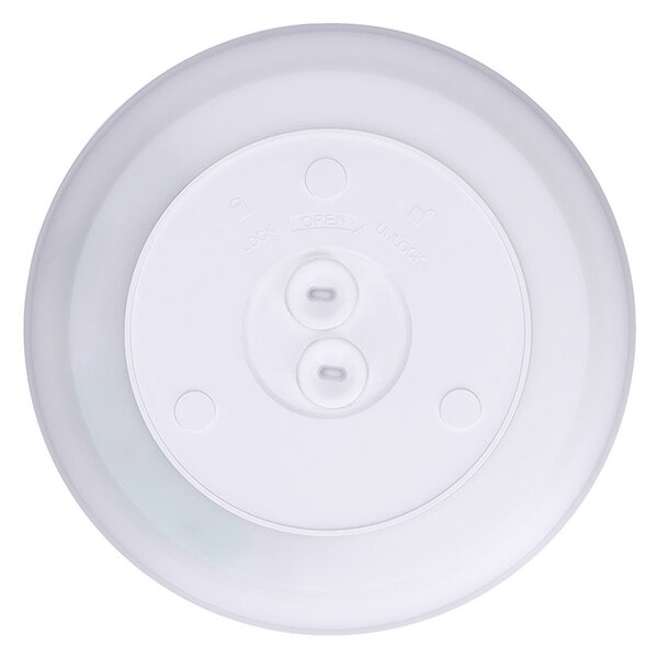 SOLIGHT LED osvetlenie Acate IP54, 18W, 1620lm, 3CCT, 22cm, strieborná