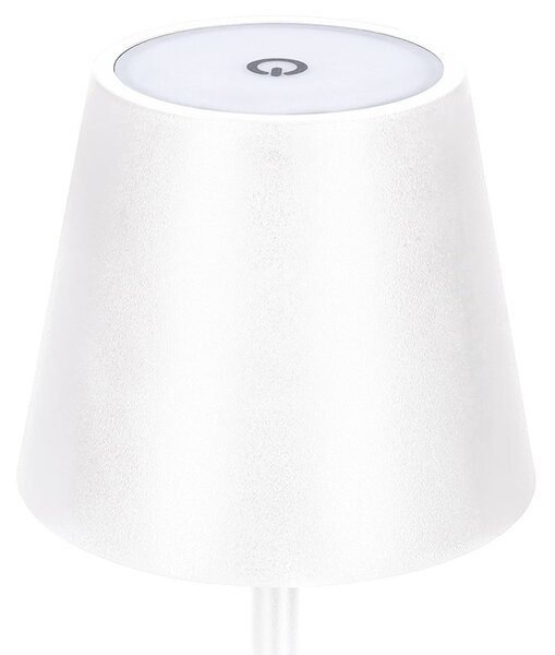 SOLIGHT LED nabíjacia lampička Lucca, 120lm, zmena CCT, stmievanie, biela