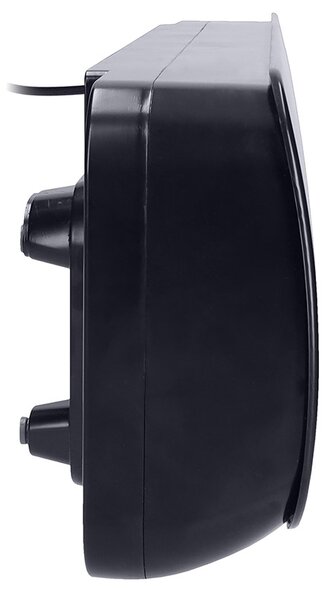 SOLIGHT Nástenné keramické ohrievač, 2000W, čierna
