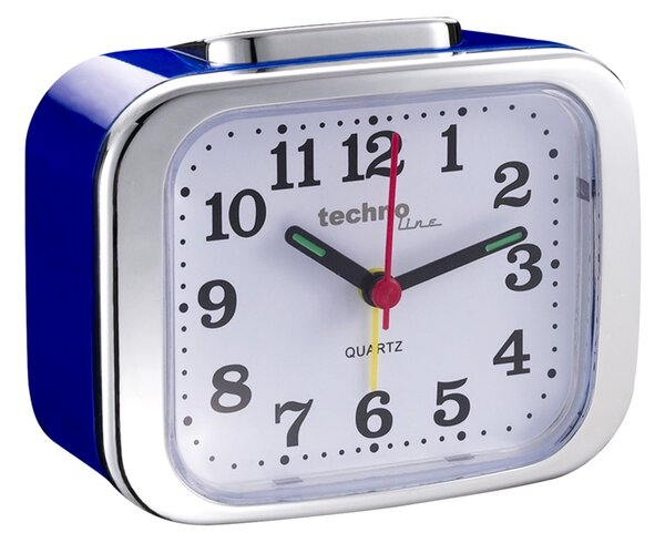 TechnoLine Analógový budík Modell XL blue