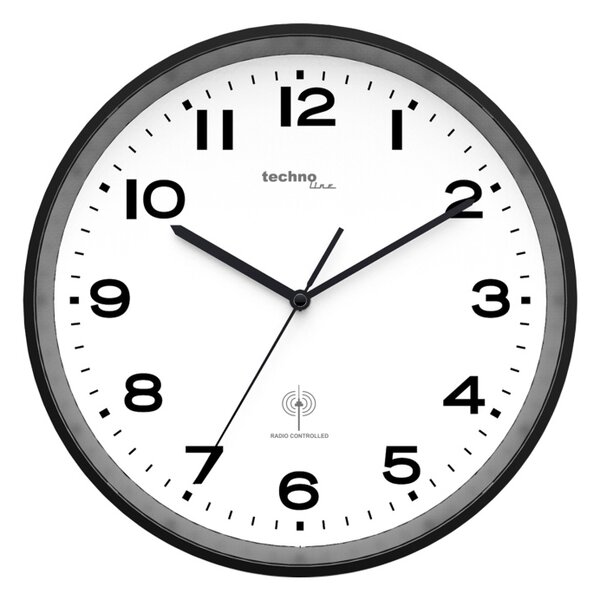 TechnoLine Nástenné hodiny WT 8500 black