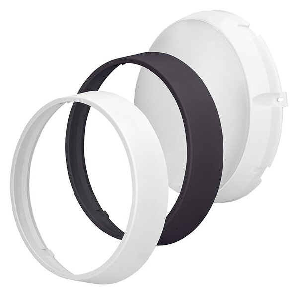 SOLIGHT LED vonkajšie osvetlenie 3CCT 15/18/20W 1800Lm 22cm 2v1 IP65