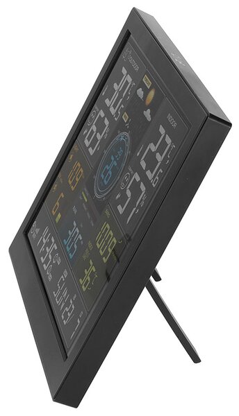 SOLIGHT Profesionálna smart WIFI meteostanica s budíkom