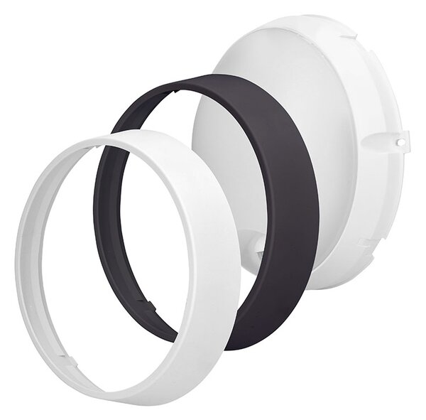 SOLIGHT LED vonkajšie osvetlenie so senzorom CCT 15/18/20W 1800Lm 22cm 2v1 IP65