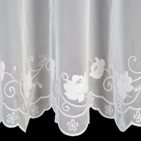 ZÁCLONA NA KRÚŽKOCH LETI 350X160 CM KVETY BT