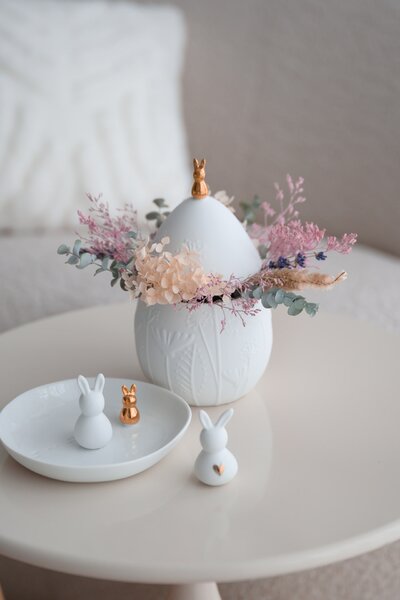 Veľkonočná dekorácia Egg / Floral