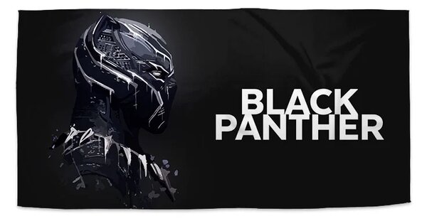 Sablio Uterák BLACK PANTHER z profilu Čierny - 30x50 cm