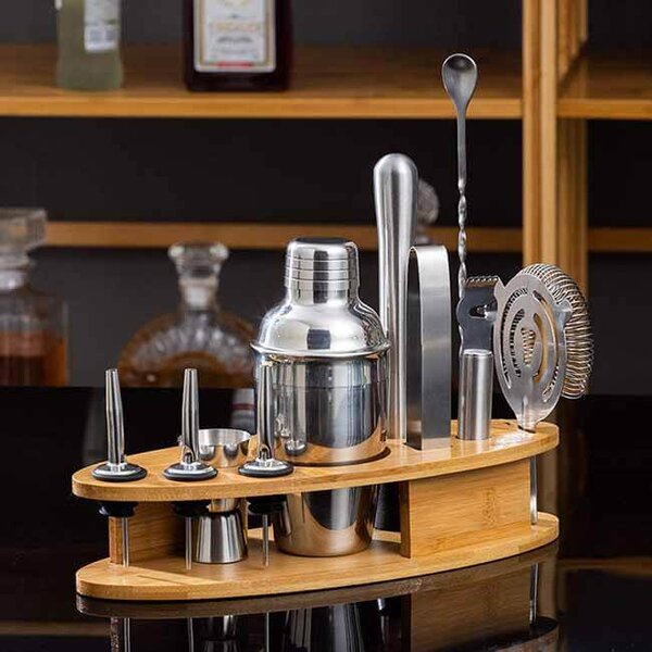 Barmanská Sada na Miešanie Koktejlov TopGast-19 (11ks sada 750ml)