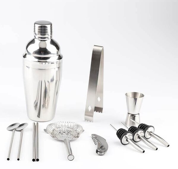 Barmanská Sada na Miešanie Koktejlov TopGast-16 Pro (13ks sada 750ml)