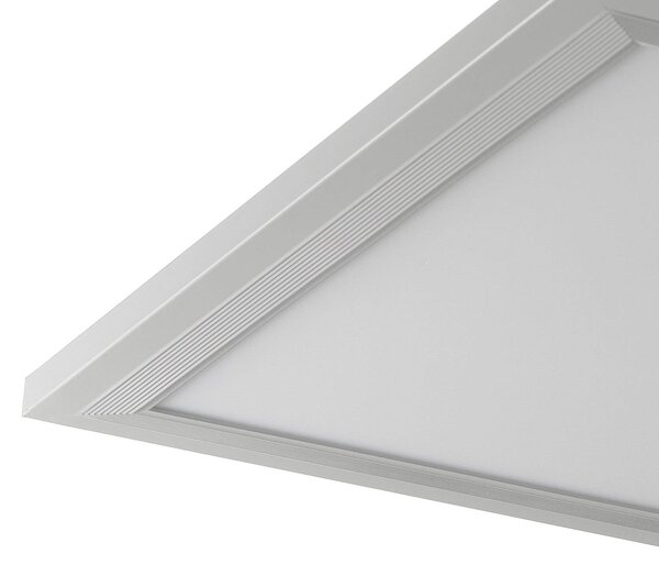 Piatto LED panel, senzor, 119,5 x 29,5 cm, Biela / opálová, Chodba, kov, Moderný, Stropné svetlo