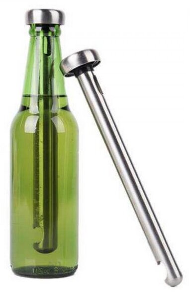 Chladič na pivo 2 balenie, nerezový