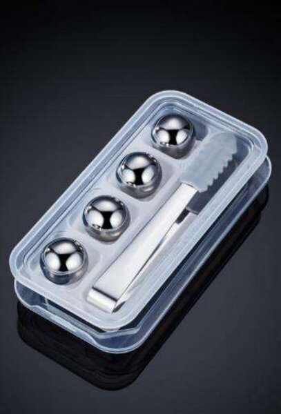 Nerezové chladiace guličky set 4ks WC-006