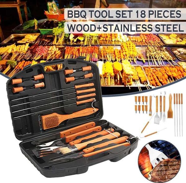 Grilovacie náradie 18ks set Dali BB002