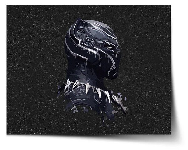 Sablio Plagát BLACK PANTHER z profilu Vesmír - 60x40 cm